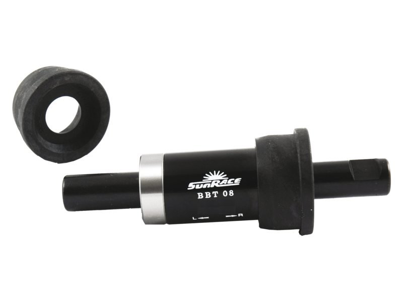 Sunrace trapas 127/38 inslag Zwart