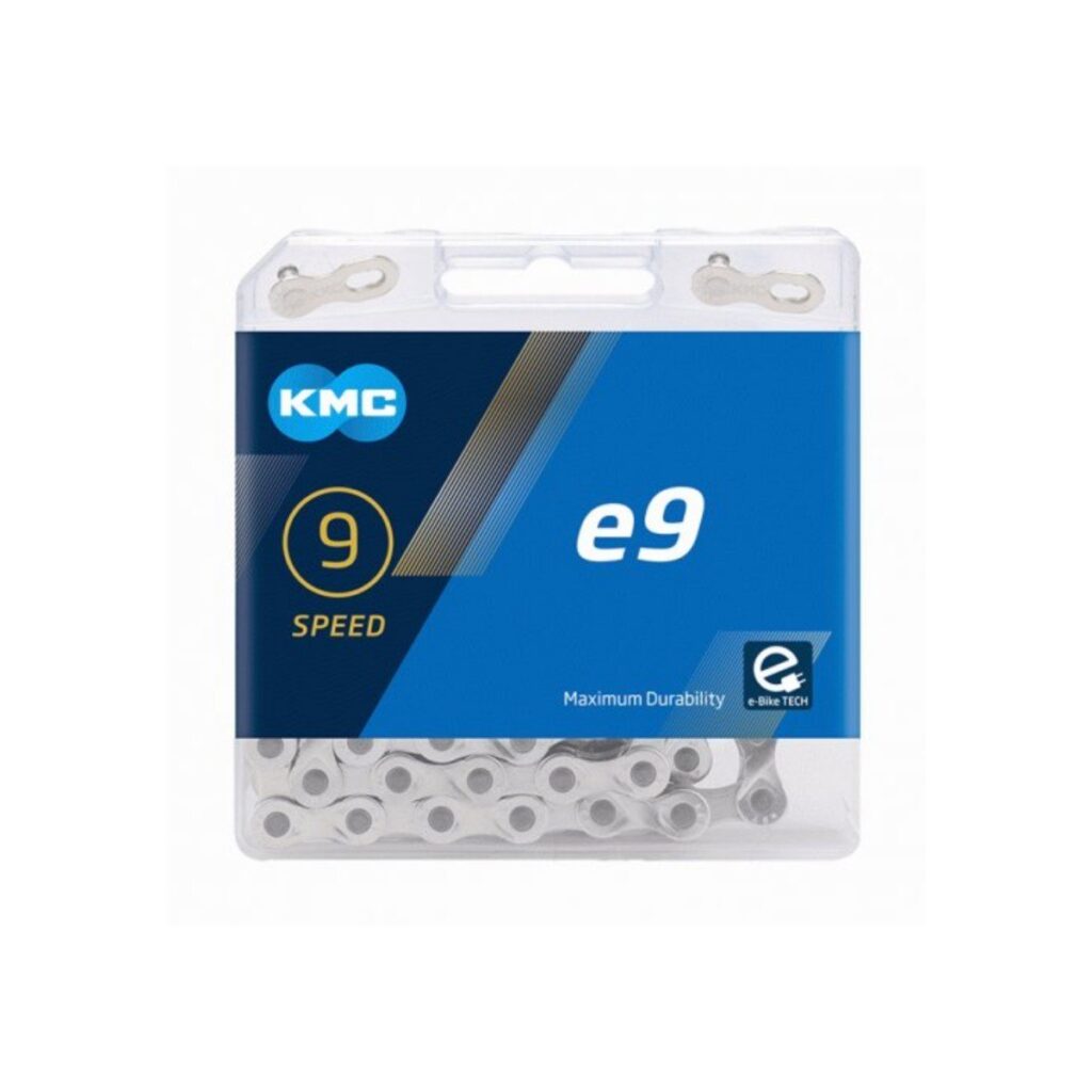 Kmc ketting E9 silver E-bike 122s Zilver