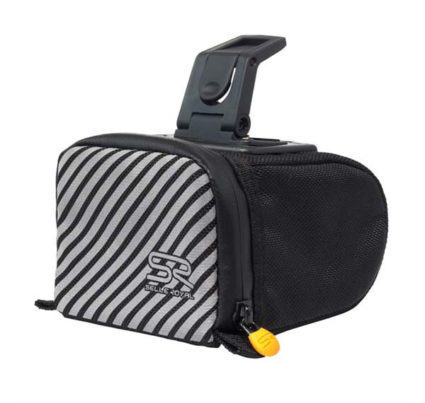 Selle Royal zadeltas 0,5 ltr zw Zwart/Reflectie