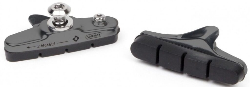 Elvedes remblok race Shimano 55mm cartridge Zwart