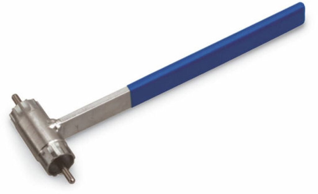 Cyclus cassette afnemer Shimano / Campagnolo Blauw