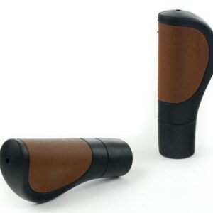 Widek handvatten City comfort 120mm zwart/bruin