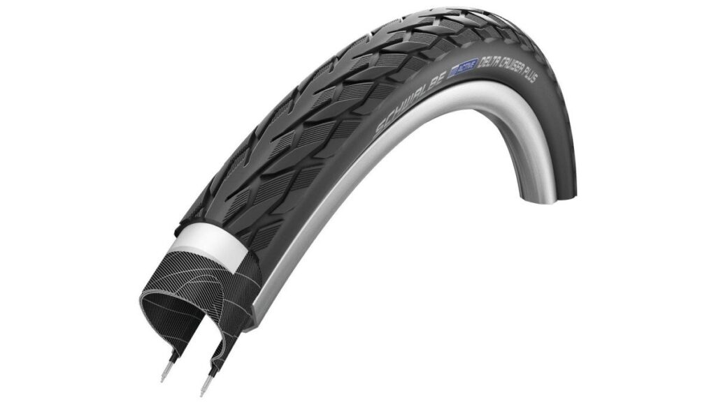 Schwalbe btb Delta Cruiser Plus 28 x 1.10 zw refl Zwart