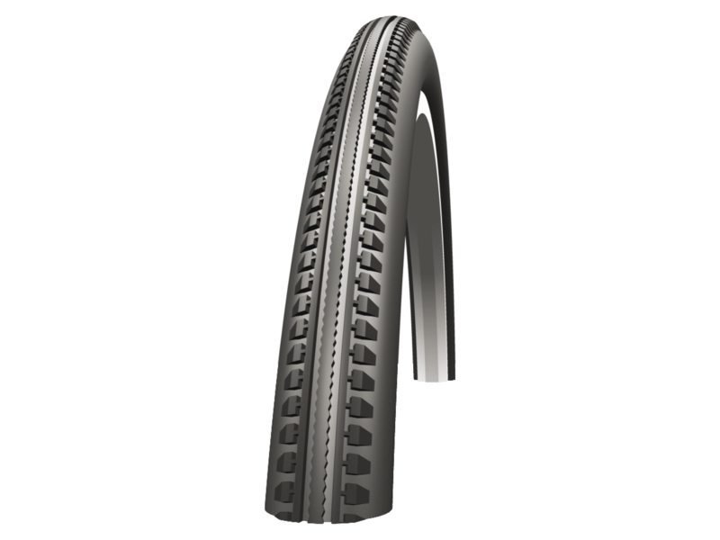 Schwalbe btb HS110 22 x 1 3/8 zw refl Zwart