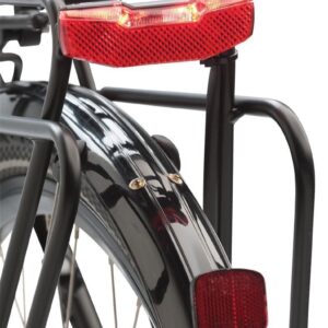 Axa achterlicht blueline E-bike 6-12v 80mm Zwart