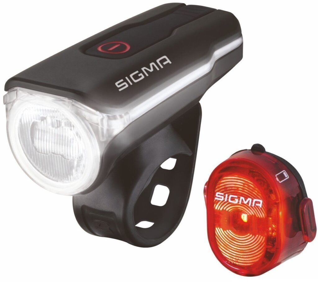 Sigma verlichtingsset Aura 60 + Nugget II usb Black