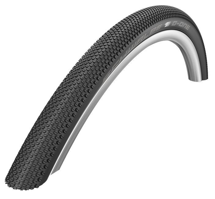 Schwalbe btb G-One Allround R-Guard 28 x 1.35 zw v Zwart