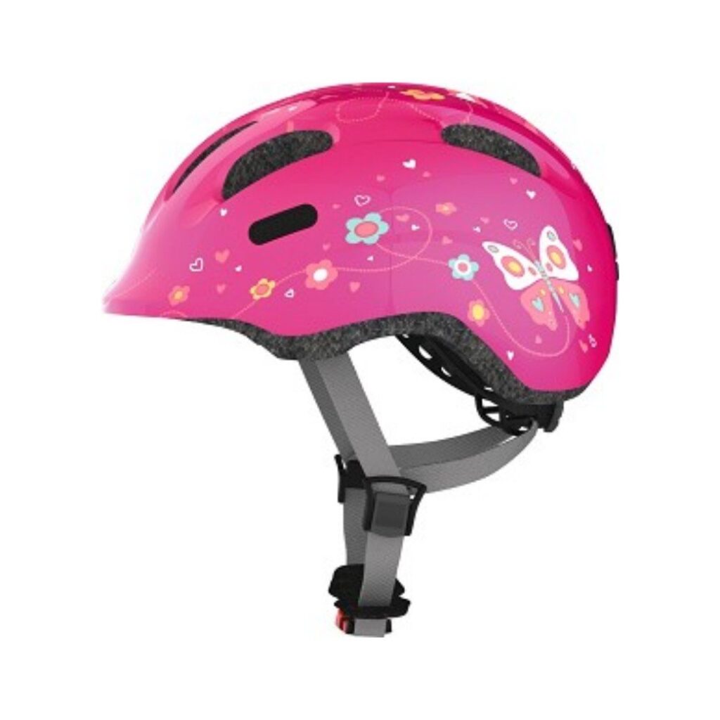 Abus helm Smiley 2.0 Pink Butterfly