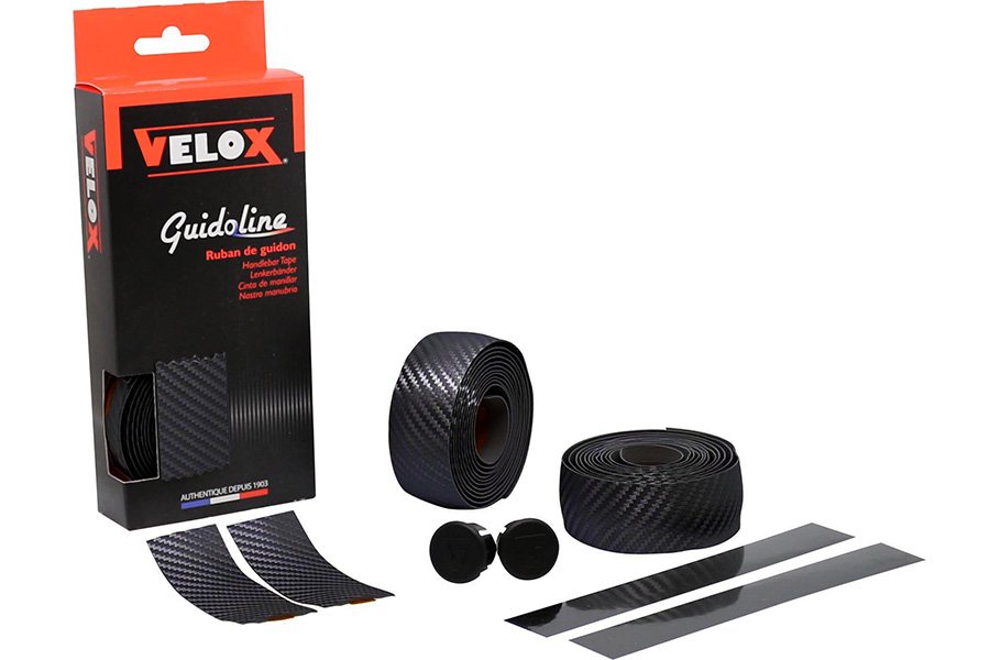 Velox stuurlint Teckno zwart Carbon