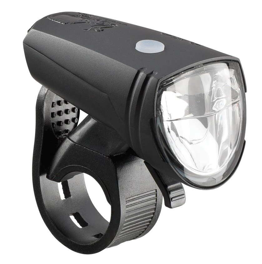 Axa koplamp Greenline 25 Lux Usb Black