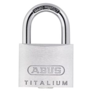 Abus hangslot Titalium 30mm krt Zilver