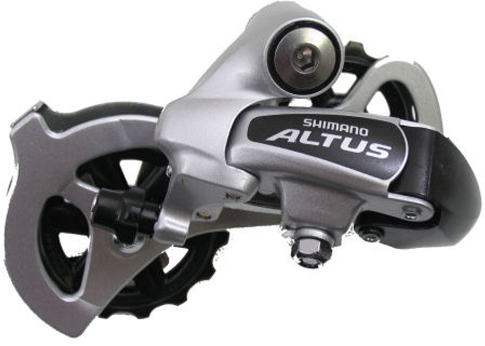 Shimano SHIM. A-DERAIL. ALTUSRDM310 7/8SP. ZIL. Zilver