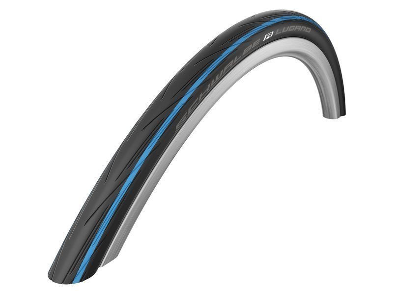 Schwalbe btb 700×23 Lugano bl/zw V Blauw