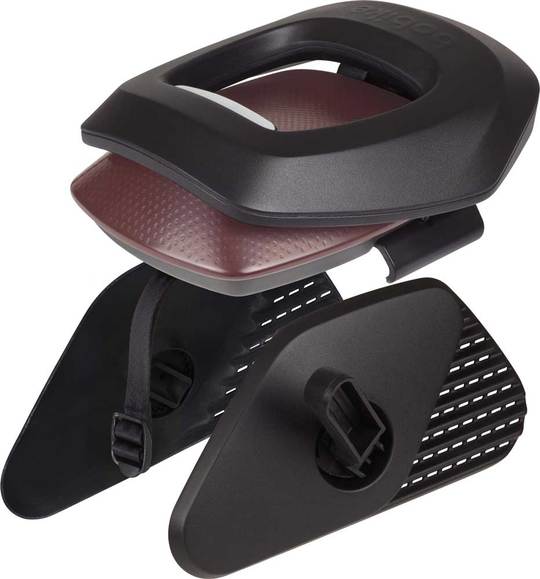 Bobike achterzitje junior One drager black/dark br Black/dark Brown