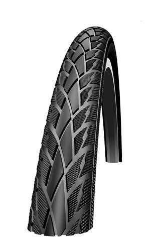 Schwalbe btb 16 x 1.75 Roadcr refl zw Zwart