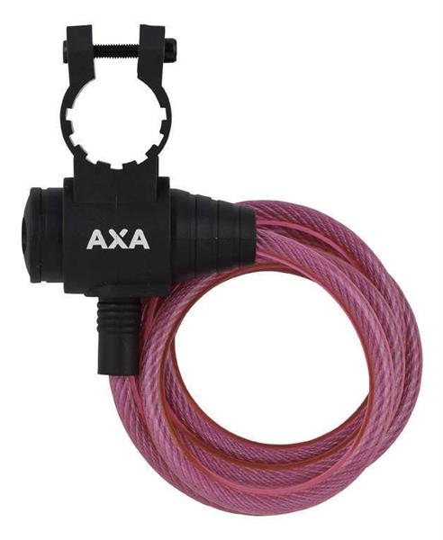 Axa kabelslot Zipp 120/8 rz Roze