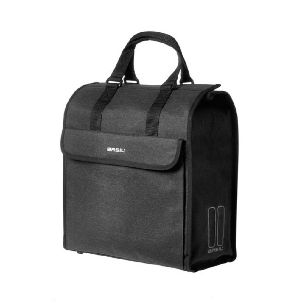Basil shoppertas Mira zwart 18L Zwart Melee
