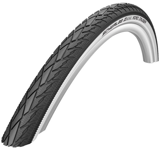 Schwalbe btb 28×1.75 Roadcr R zw/wt Zwart/Wit