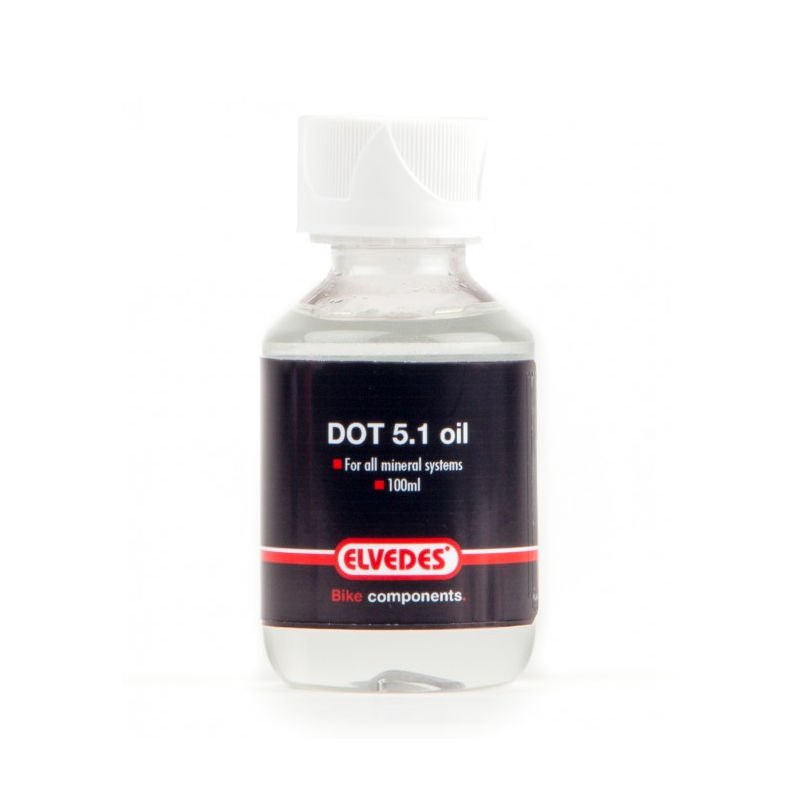 Elvedes remvloeistof DOT 5.1 100ml Transparant
