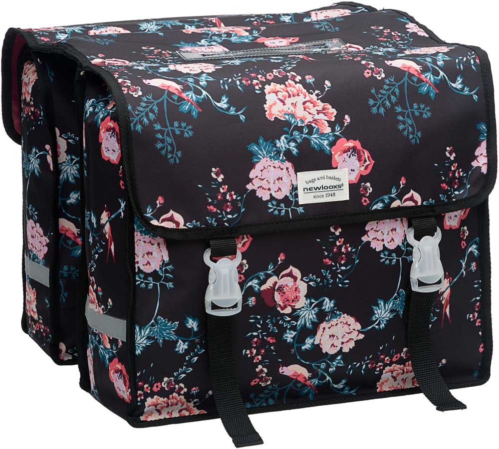 New Looxs dubbele tas Fiori Ella Zwart