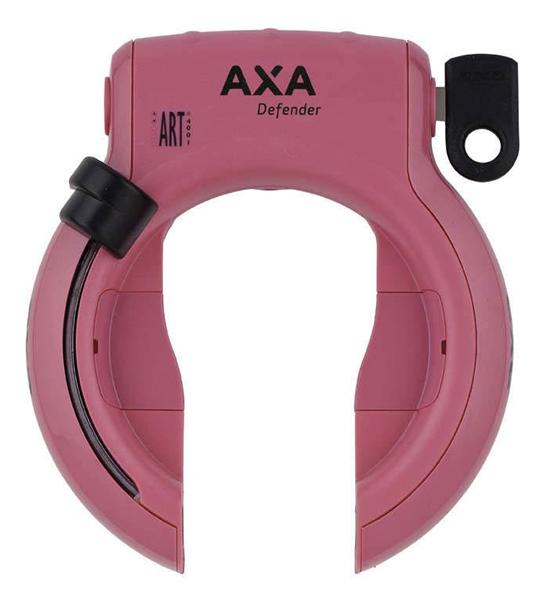 Axa ringslot Defender Roze