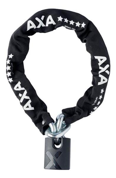 Axa kett slot Newton NPM5-100 zw Zwart