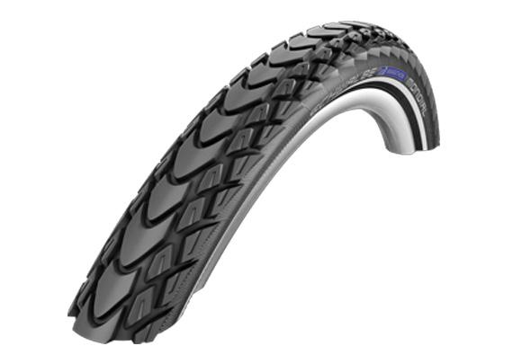 Schwalbe btb Marathon Mondial DD 26 x 2.15 zw vouw Zwart