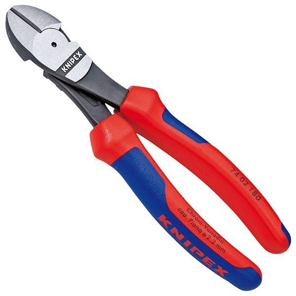Cyclus Knipex zijkniptang groot L= 250mm Rood
