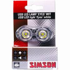 Simson koplamp Eyes usb