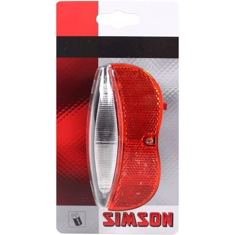 Simson achterlicht led batterij 80mm