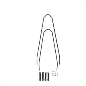 Sks QD0605A spatbordstangen Edge alu 56 Zwart