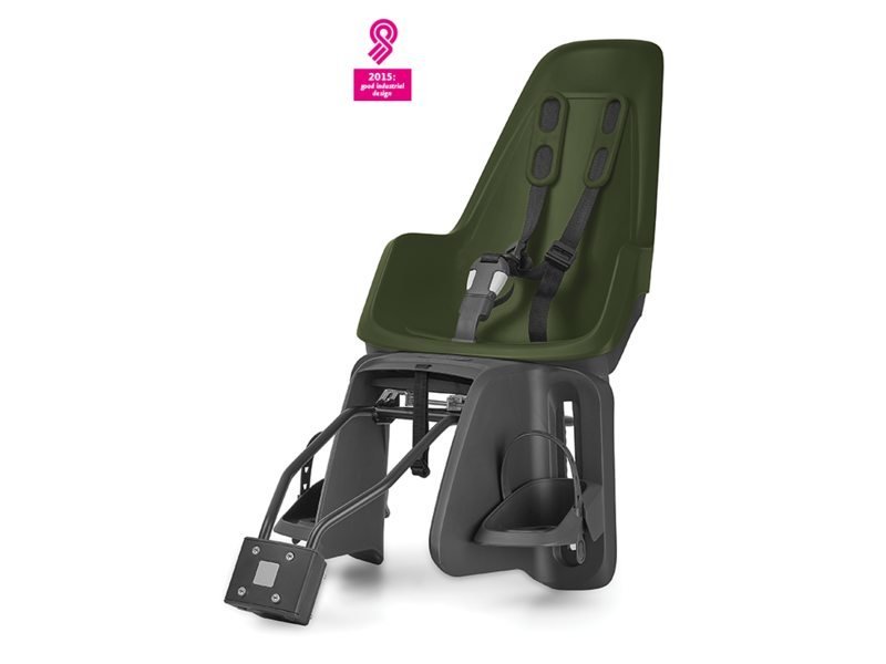 Bobike kinderzitje One Maxi 1P Achterop, voor kinderen van 9 maanden tot 6 jaar, tot Groen