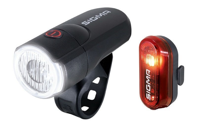 Sigma verlichtingsset Aura 30 + Curve batterij Black