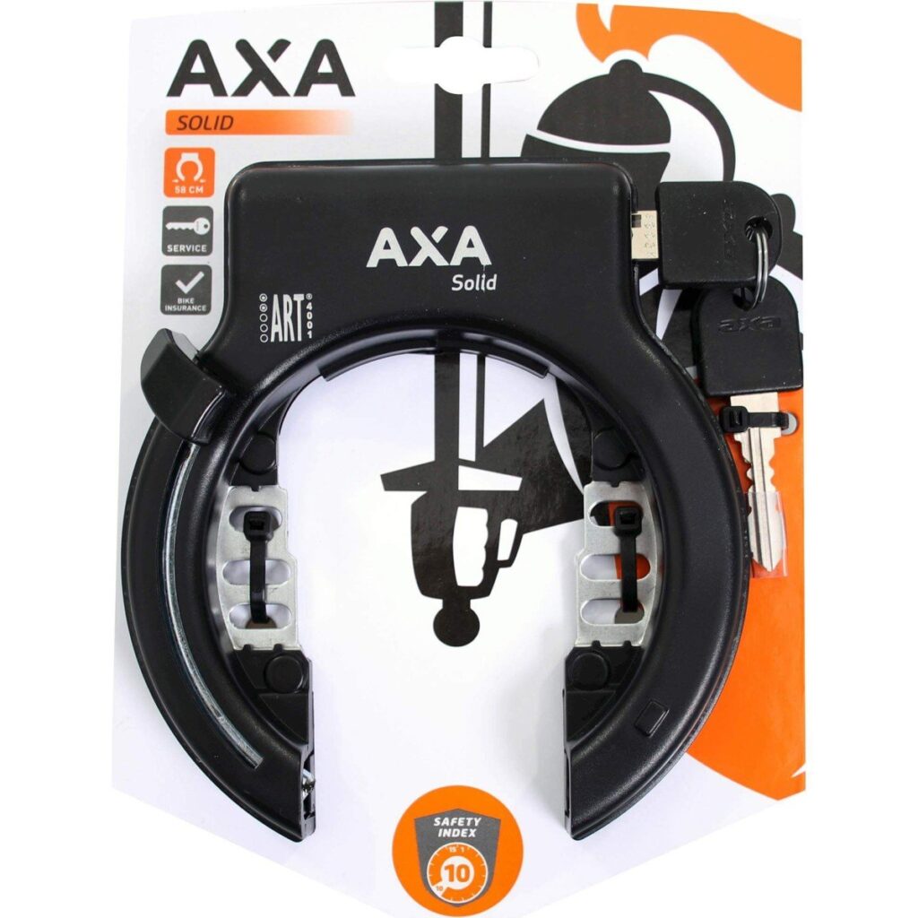 Axa ringslot Solid XL Zwart - Afbeelding 3