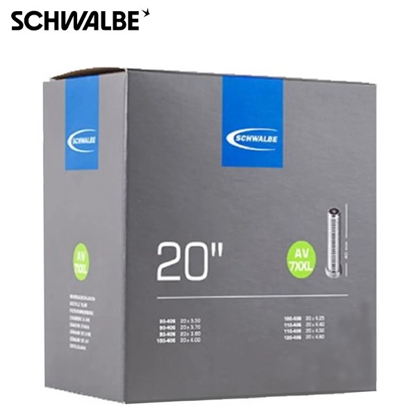 Schwalbe bnb AV7XXL Fatbike 20 x 3.50 – 4.80 av 40 BLACK