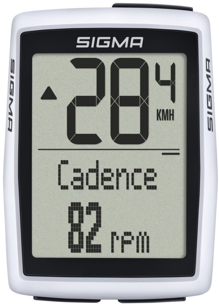 Sigma fietscomputer BC 12.0 WL STS Wit|Zwart - Afbeelding 2