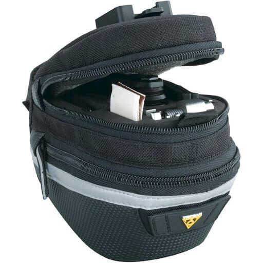 Topeak zadeltas Survival WP II clip Zwart
