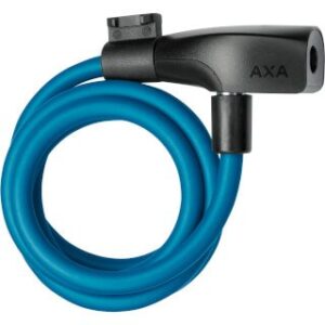 Axa Kabelslot Resolute 8/120 Petrol Blue Petrol Blau