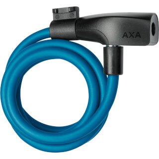 Axa Kabelslot Resolute 8/120 Petrol Blue Petrol Blau