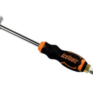 Icetoolz compessor handvat met snelkoppeling Zwart
