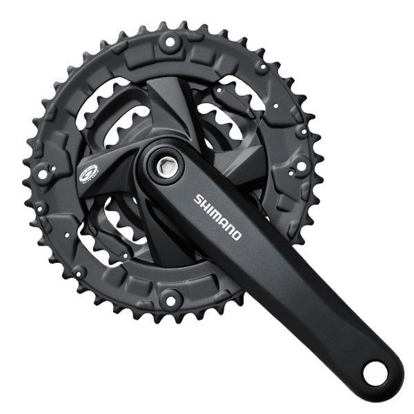 Shimano BD0601A Crankstel FC-M371 VV Zwart