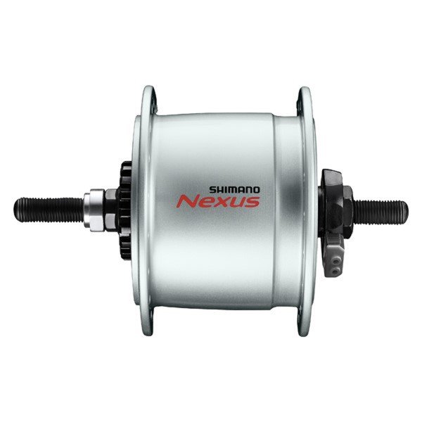 Shimano dynamonaaf 6v 3w DH-C6000 RB zilver