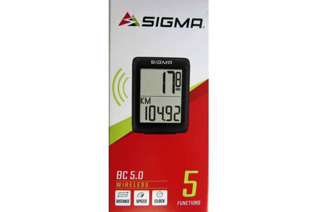Sigma fietscomputer BC 5.0 WL ATS Zwart - Afbeelding 2