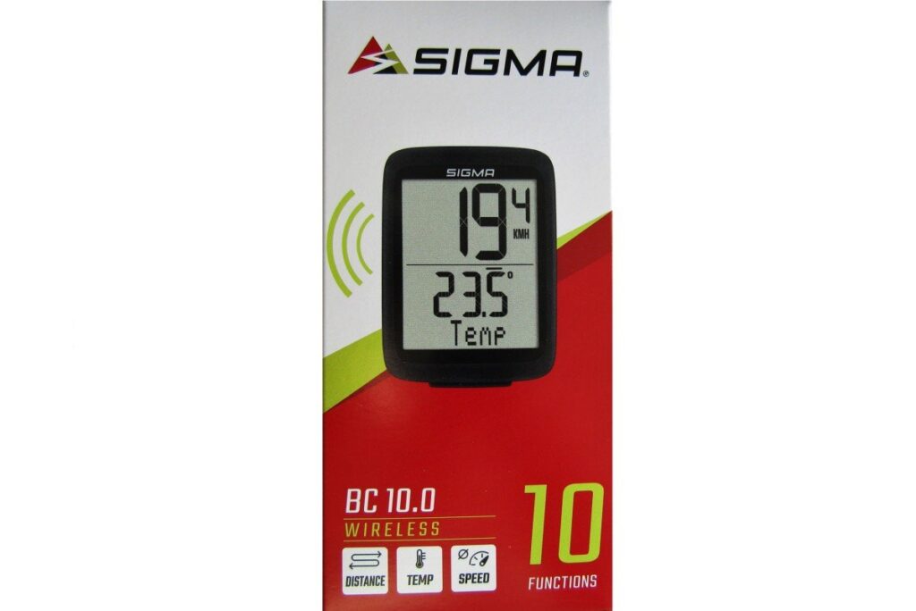 Sigma fietscomputer BC 10.0 WL ATS Zwart