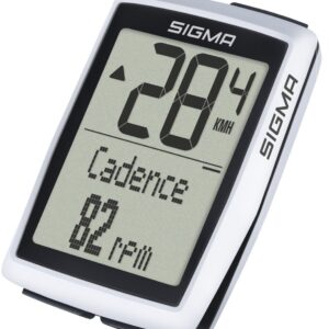 Sigma fietscomputer BC 12.0 WL STS Wit|Zwart
