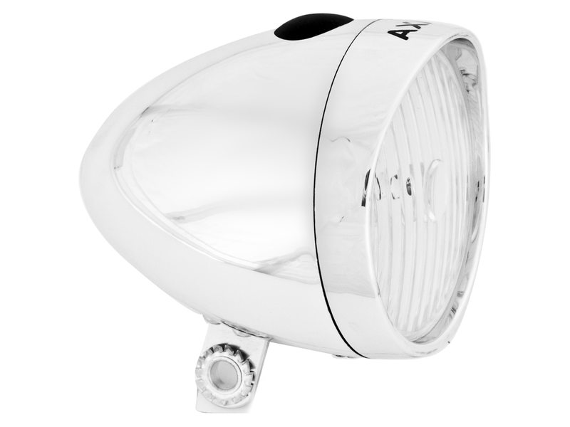 Axa koplamp Classic tour batterij 4 lux Zilver