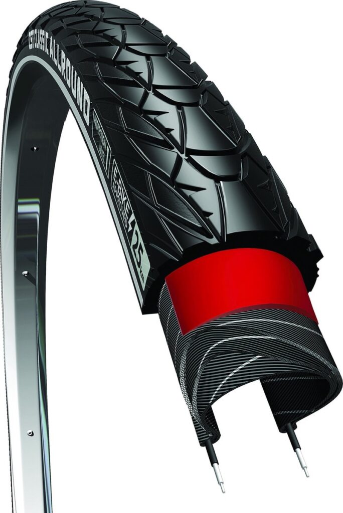 Cst btb Classic Allround 28 x 1 3/8 zw refl BLACK