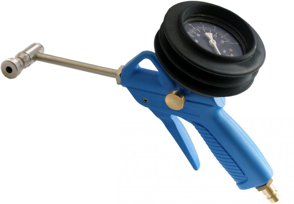 Alligator PB0204A Ventiel Compressienippel alligat Blauw