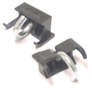 Axa AC0103A Slot bevestiging set 12-14mm Zwart
