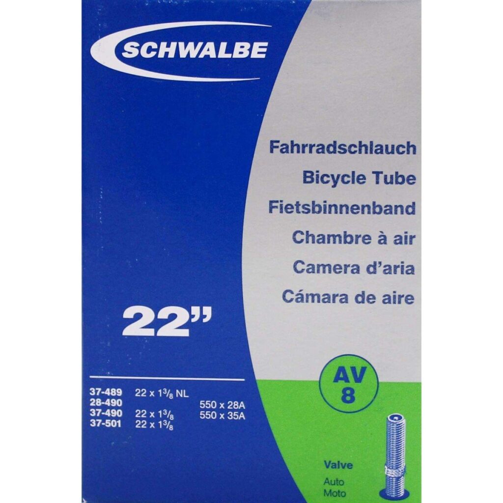 Schwalbe bnb AV8 22 x 1 3/8 – 1 1/2 av 40mm Zwart